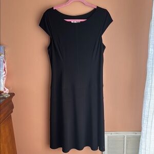 Joseph Ribkoff Black Peplum A-Line Mini Dress